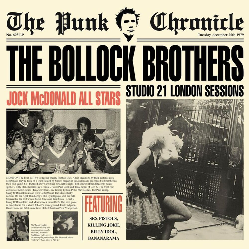 The Bollock Brothers - 21 Studio Sessions  CD
